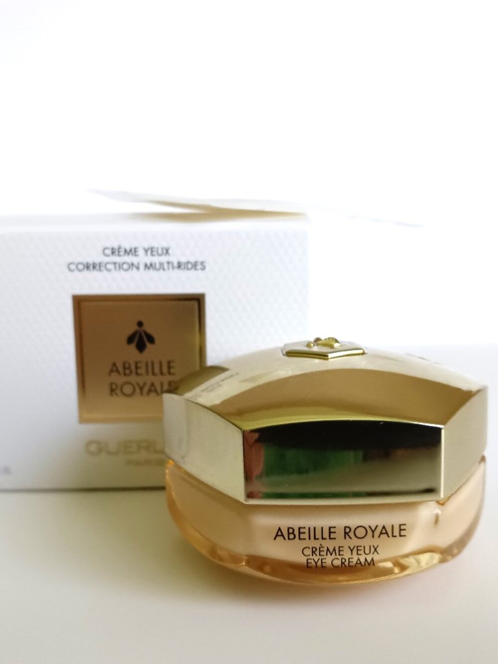 Guerlain - Abeille Royale Eye Cream. Multi-Wrinkle Minimizer - 15 ml / 0.5 ml